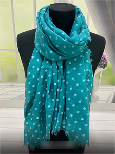 Палантин женский LiLi Scarf 100% хлопок 180*80 (212568) - фото 27368