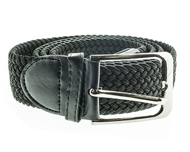 Ремень-резинка текстиль/гал.кожа класс. пряжка (2706-9) - фото 27744