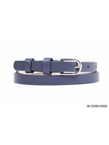 Ремень женский галантерейная кожа класс. пряжка (15099) - фото 28124