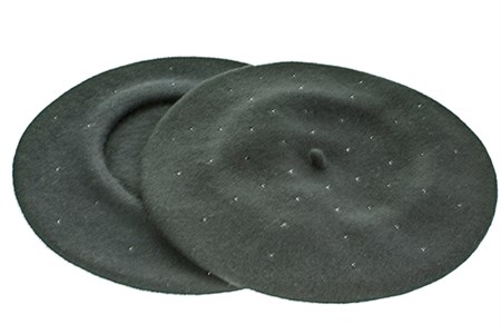 Берет женский TONAK 100% шерсть стразы (19.11) - фото 28292