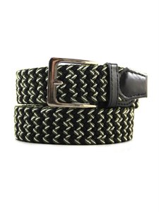 Ремень-резинка текстиль/гал.кожа класс. пряжка (35118) - фото 28576