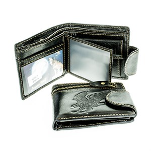 Портмоне  мужское Steppe wolf натуральная кожа (8255) - фото 28591