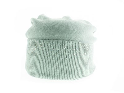 Шапка женская CASUAL 40% кашемир 30% шерсть, 20% вискоза 10% пан (1209-3) - фото 28603