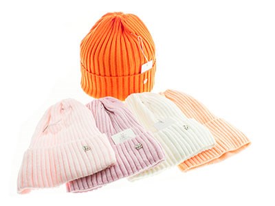 Шапка детская By-Kotos 60% шерсть, 40% акрил с подкладом (1209-5) - фото 28605