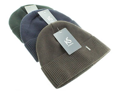 Шапка мужская  KORSAL 50% шерсть,50% акрил  (Адам) - фото 28610