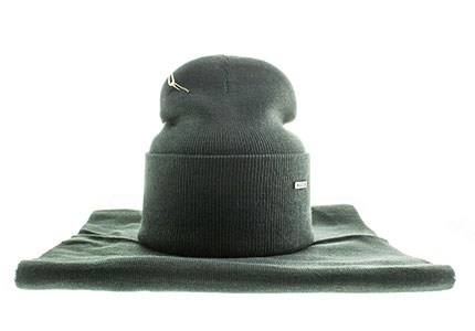 Комплект женский VEPANSE (шапка + хомут) 50% шерсть,50% акрил (1209-34) - фото 28654