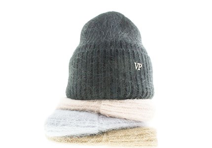 Шапка женская VEPANSE 50% пух норки,20% нейлон, 20% шерсть, 10%вискоза (1209-41) - фото 28661