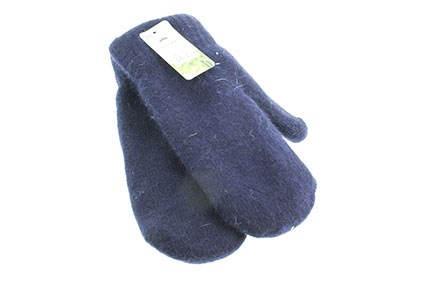 Варежки женские КОРОНА 35% бамбук, 40%шерсть, 25%спандекс (А116) - фото 28665