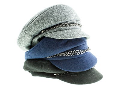 Кепка женская Феникс 50%шерсть, 50% акрил на флисе (1909-1) - фото 28669