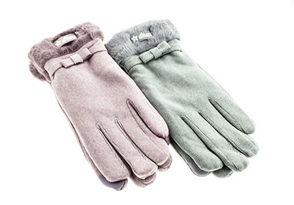 Перчатки женские Nanjixue текстиль (22-8) - фото 28720