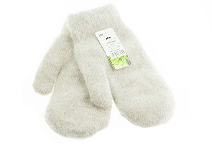 Варежки женские КОРОНА 35% бамбук, 40%шерсть, 25%спандекс (6130) - фото 28746