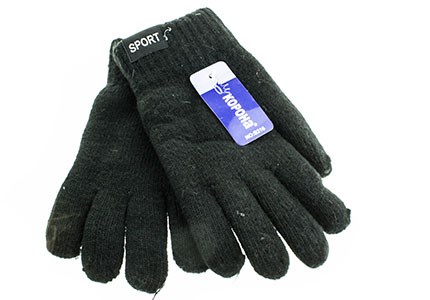 Детские варежки КОРОНА 40%акрил, 35% шерсть, 25% спандекс (216) - фото 28749