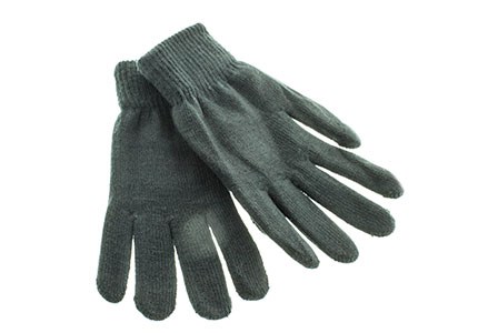 Детские перчатки КОРОНА 40%акрил, 35% шерсть, 25% спандекс (2009-23) - фото 28756