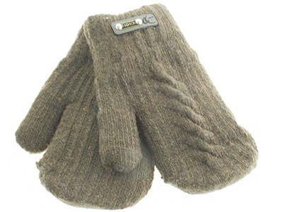 Детские варежки КОРОНА 40%шерсть, 25% кашемир, 15% бамбук, 20% спандекс (0527) - фото 28759