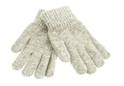 Детские перчатки КОРОНА 25% кашемир, 40% шерсть, 15% бамбук, 20% спандекс (5885) - фото 28764