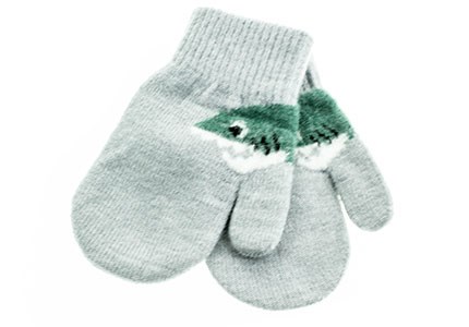 Детские варежки Атюша 50%фибра, 43% шерсть, 7% спандекс, (2494) - фото 28766