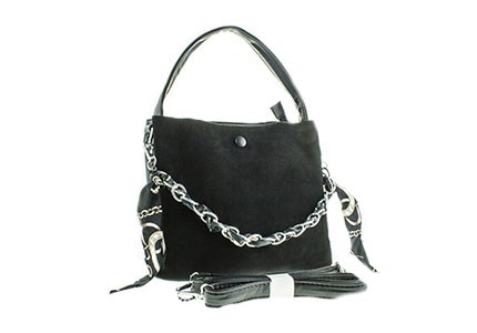 Сумка женская JEANETTA  галантерейная кожа нат замша (2669) - фото 28787