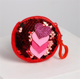 Кошелек  детский Сердца полиэстер (5115293) - фото 28807