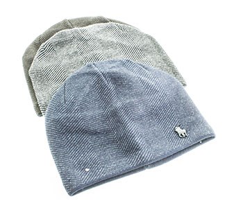 Шапка мужская POLO 20% шерсть,80% акрил (23-9-3) - фото 28821