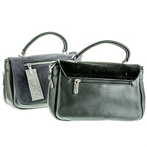 Сумка LUSHA женская галантерейная кожа/нат замша (867242-1) - фото 28829