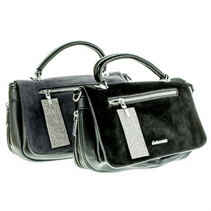 Сумка LUSHA женская галантерейная кожа/нат замша (867242-1) - фото 28830