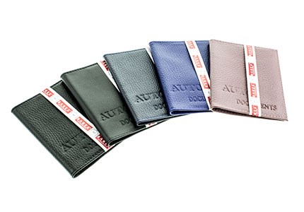 Обложка BAREZ для автодокументов  натуральная кожа (С-023) - фото 28868