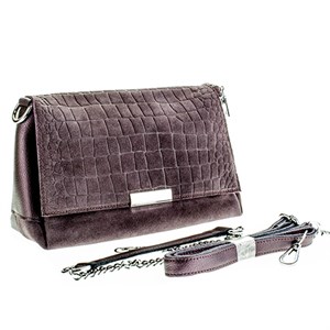 Сумка  женская  DIANA натуральная кожа/ нат замша (1193-208) - фото 28975