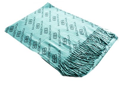 Палантин BALENCIAGA (аналог) женский 65% кашемир, 35% шелк  (23232) - фото 29129