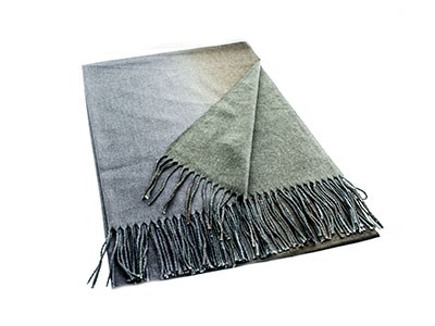 Шарф мужской QianHong 45%шерсть 20% хлопок, 35% кашемир (621В) - фото 29131