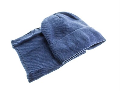 Комплект подростковый  (шапка+хомут), 50% шерсть, 50% акрил  (0311-9) - фото 29249