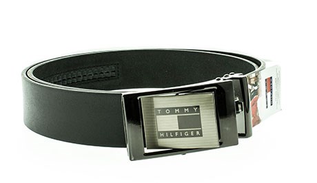 Ремень мужской TOMMY HILFIGER (аналог) натуральная кожа п/автомат (0711-17) - фото 29303