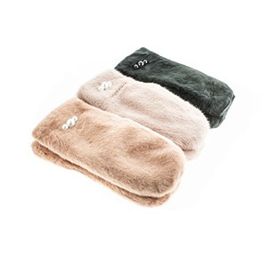 Варежки женские Искусственный мех эко-норка  (2001) - фото 29332