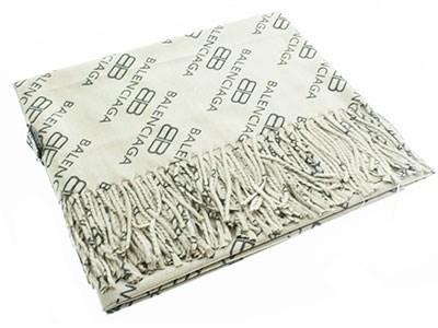 Платок BALENCIAGA (аналог) женский 65% кашемир, 35% шелк  (23233) - фото 29350