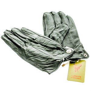 Перчатки муж. Lu MeiJia нат.оленья кожа подкл. п/шерсть (3010-3) - фото 29369