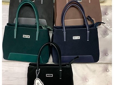 Сумка женская Verselia галантерейная кожа/натур замша (9261) - фото 29404