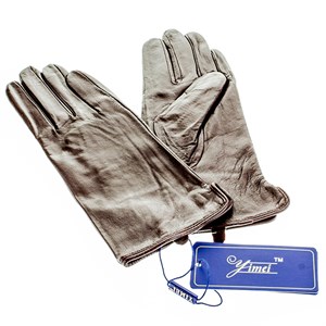 Перчатки жен. Jimei натуральная кожа подкл полу.шерсть (001) - фото 29411
