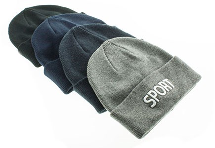 Шапка мужская Karoca 70% шерсть, 30% акрил (Х-221) - фото 29515