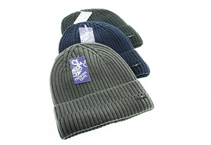 Шапка мужская Fashion Caps 70% шерсть, 30% акрил на флисе (71) - фото 29517