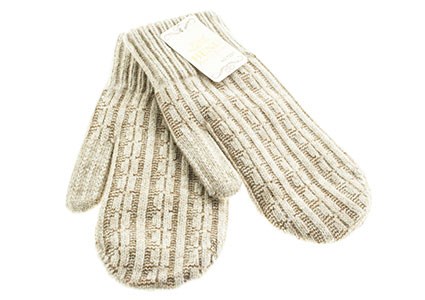 Варежки женские HENU 40% шерсть, 50% акрил, 10% спандекс (7237) - фото 29669