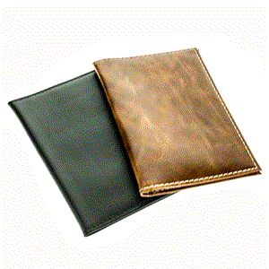 Обложка для паспорта, натуральная кожа  (0402-1) - фото 29698