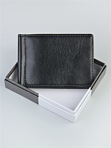 Зажим для денег натуральная кожа (1002-22) - фото 30022