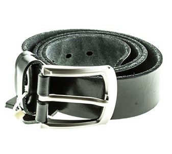 Ремень мужской натуральная кожа класс пряжка (2601-12) - фото 30068