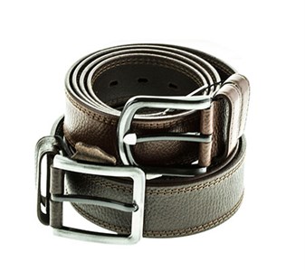 Ремень BELT PREMIUM мужской натуральная кожа  клас пряжка (2601-16) - фото 30074