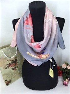 Платок женский FAMUYI 30% хлопок, 70% бамбук 90*90 (220066) - фото 30257