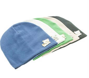 Шапка детская 70% хлопок, 30% акрил  (0403-1) - фото 30315