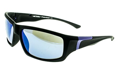 С/з очки Serit 318 син зерк поляр - фото 30732