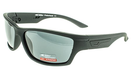 С/з очки Serit 304 черн мат поляр - фото 30734