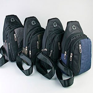 Сумка  мужская нагрудная полиэстер  (1526) - фото 30767