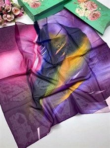 Платок женский Dulanna  100% шифон, 70*70 (220360) - фото 30853