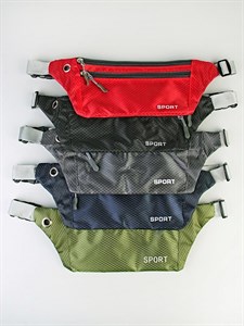 Сумка мужская поясная полиэстер (338) - фото 31089